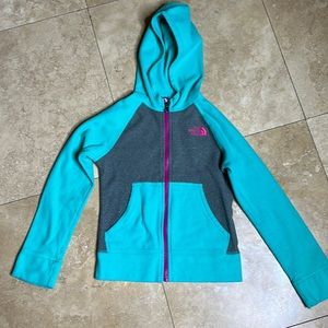 The North Face girls fleece jacket